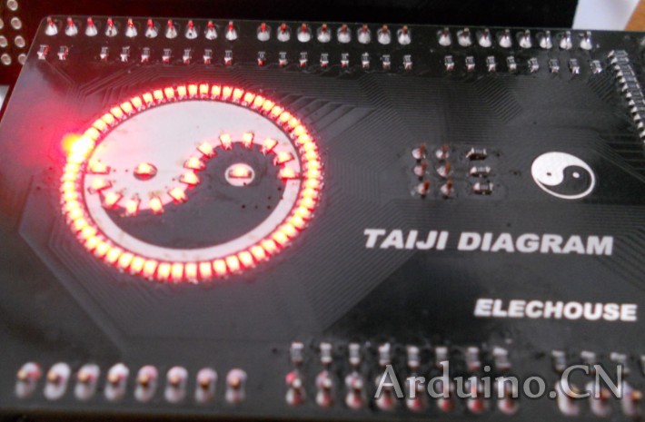 TAIJI DIAGRAM LEDBOARD