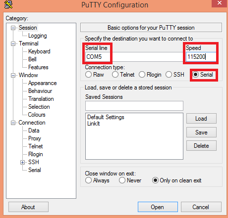 Figure 1 – Connecting to the ESP32 MicroPython prompt with Putty..png