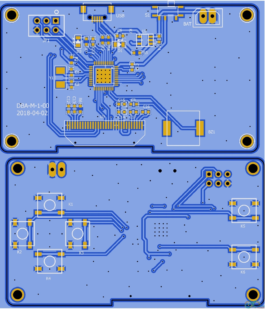 从你发个文件提取的pcb